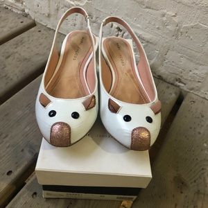 MARC JACOBS Sz 36 / 6 Patent Leather Mouse Flats